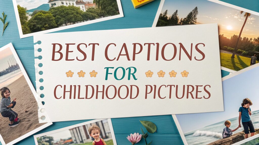 Captions for Childhood Pictures