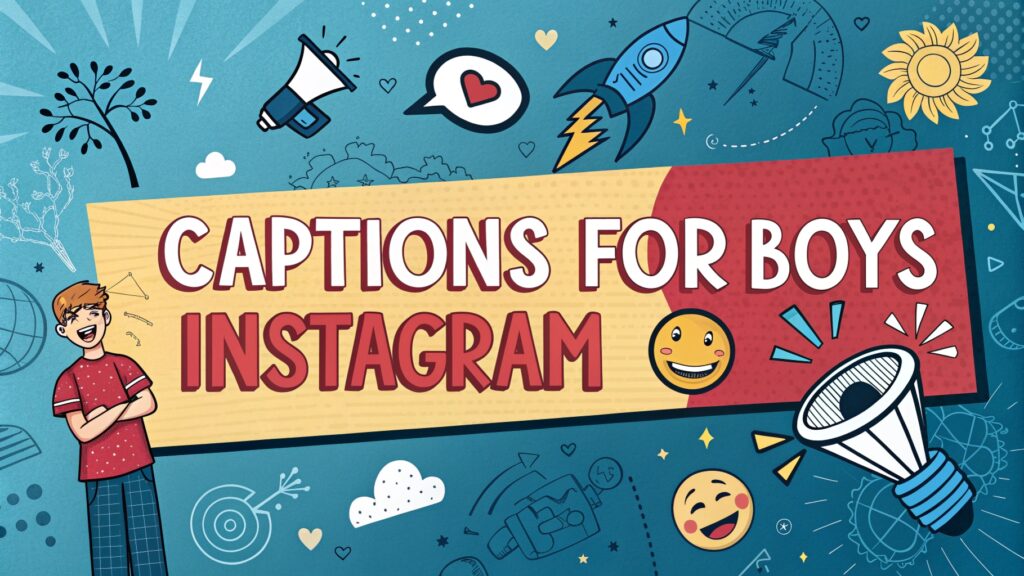 Captions for Boys Instagram