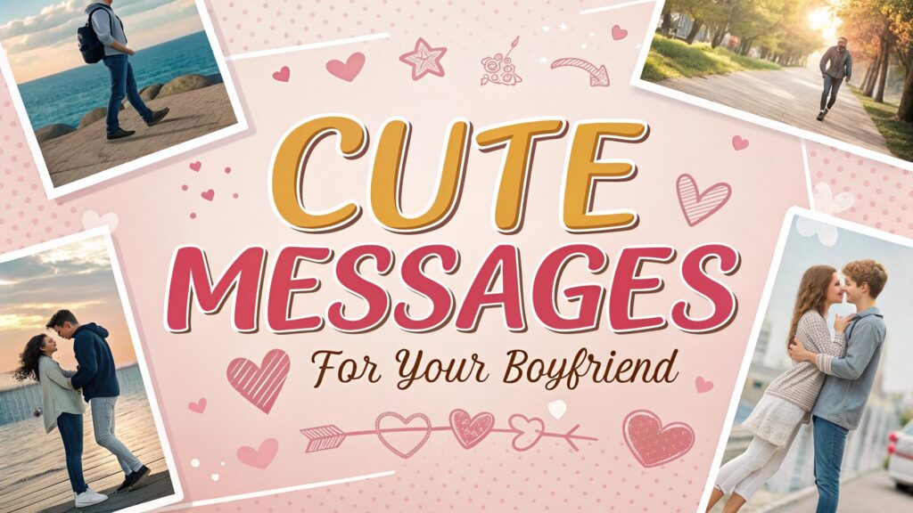 Cute Messages for Your Boyfriend