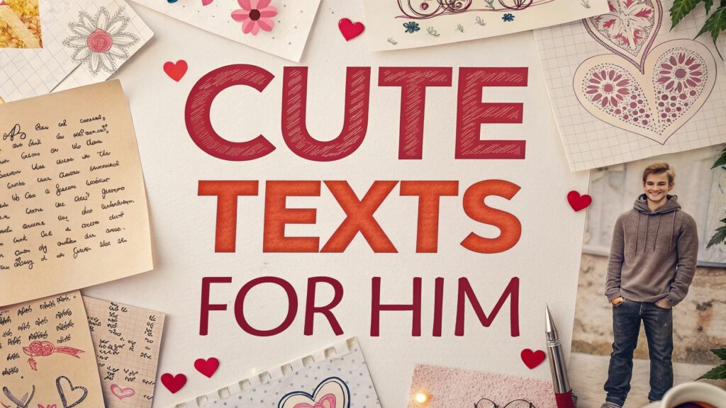 Cute Texts for Him