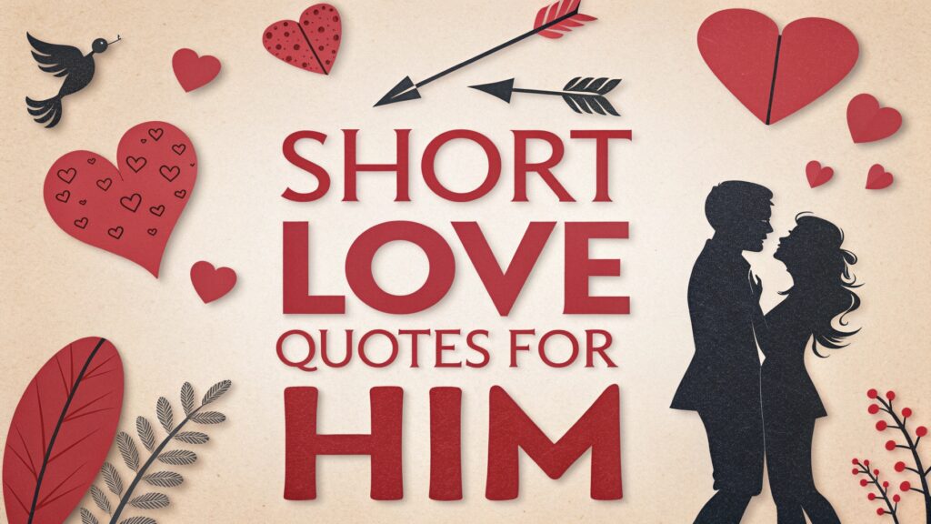 Short Love Quotes for Him