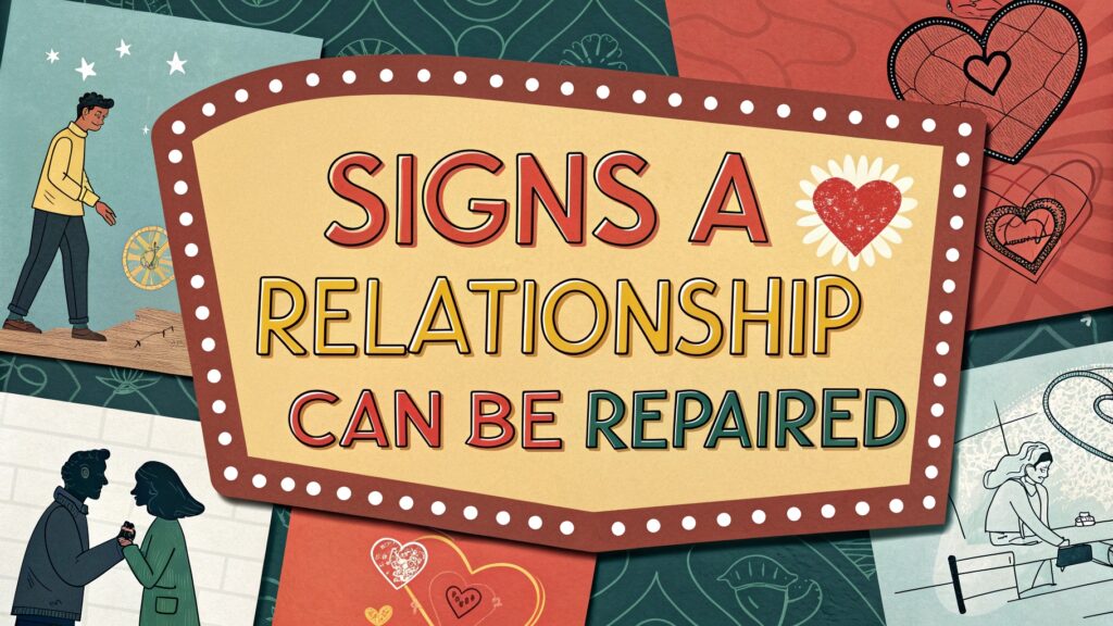 Signs A Relationship can be Repaired