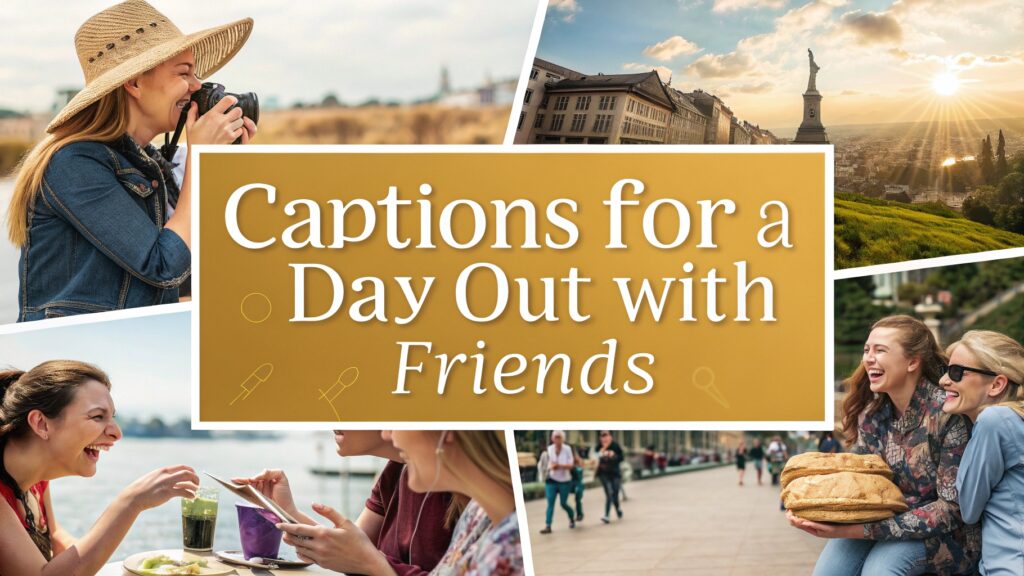 Captions for a Day Out with Friends