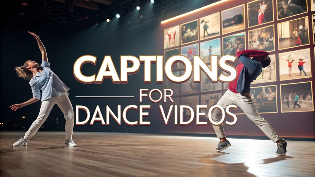 Captions for Dance Videos