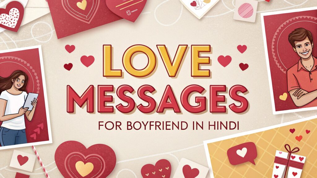 Love Messages for Boyfriend in Hindi