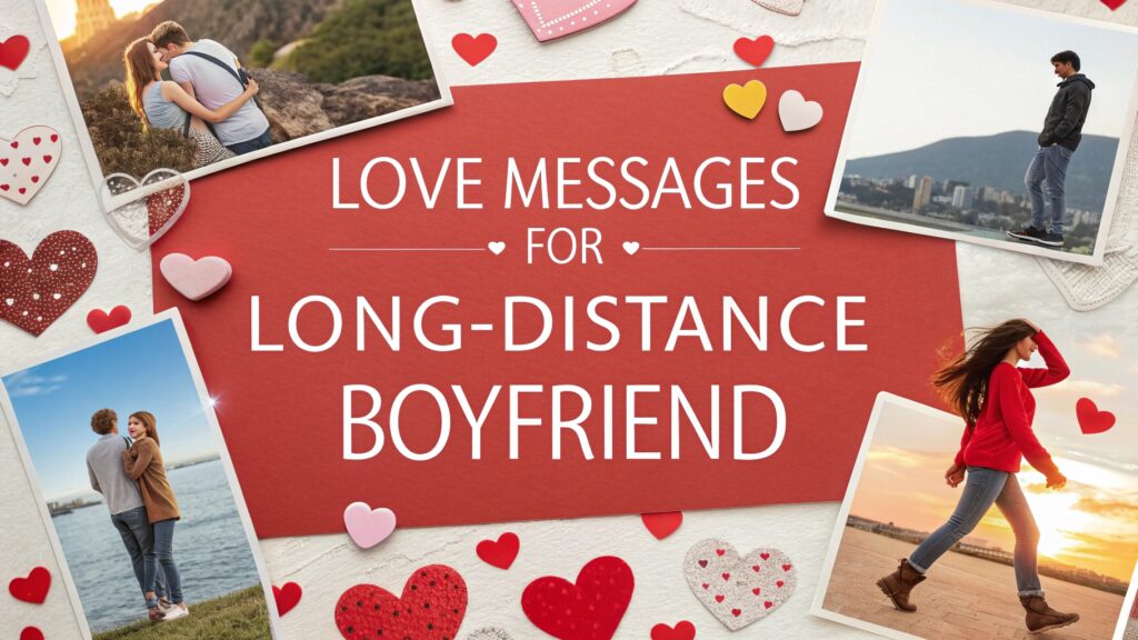 Love Messages for Long-Distance Boyfriend