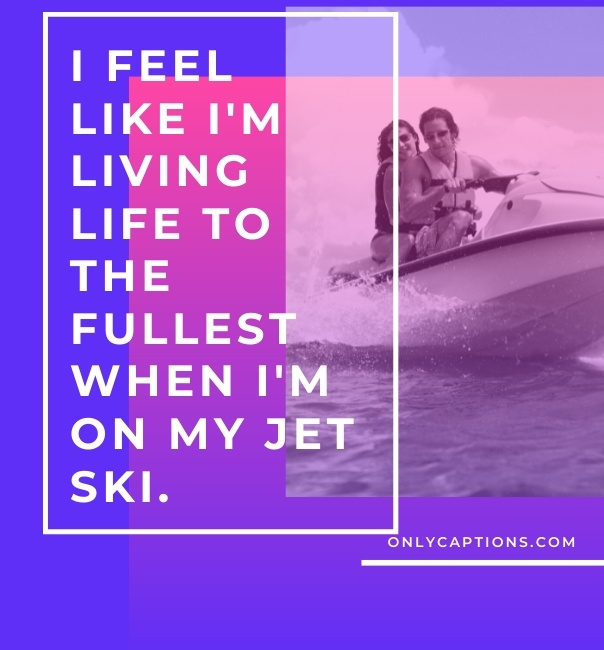 Cute Jet Ski Captions For Instagram (2023)