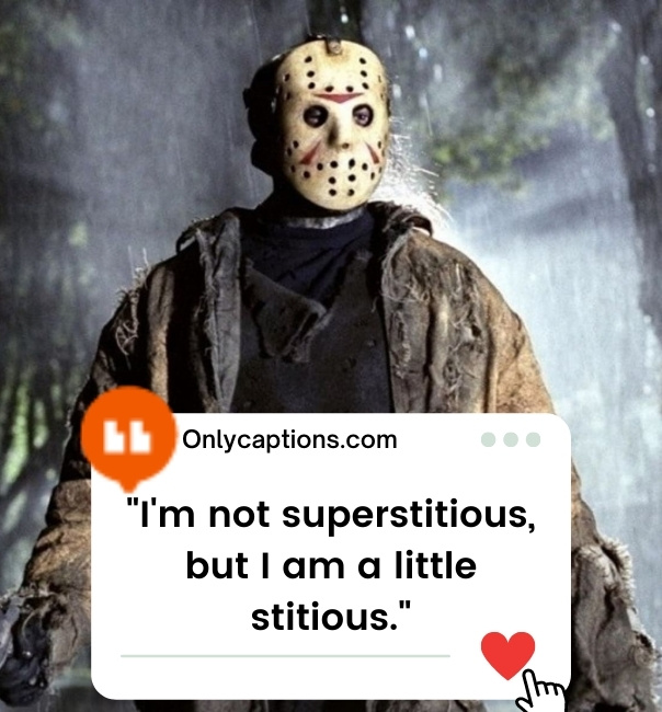 Friday The 13th Captions For Instagram (2023)
