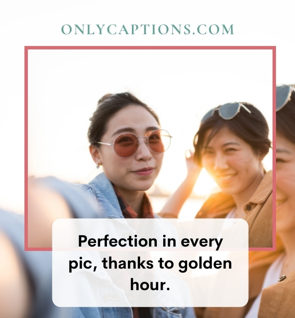 Instagram Captions For Golden Hour Selfies (2023) 