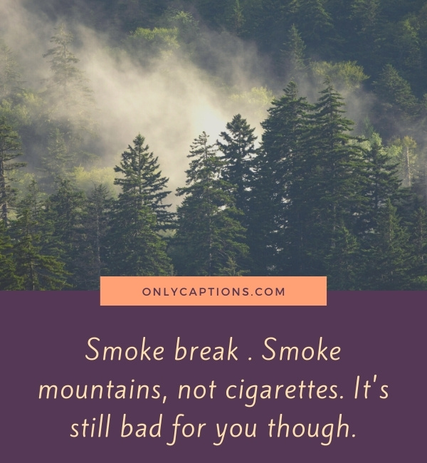 Smoky Mountain Captions For Instagram (2023) 