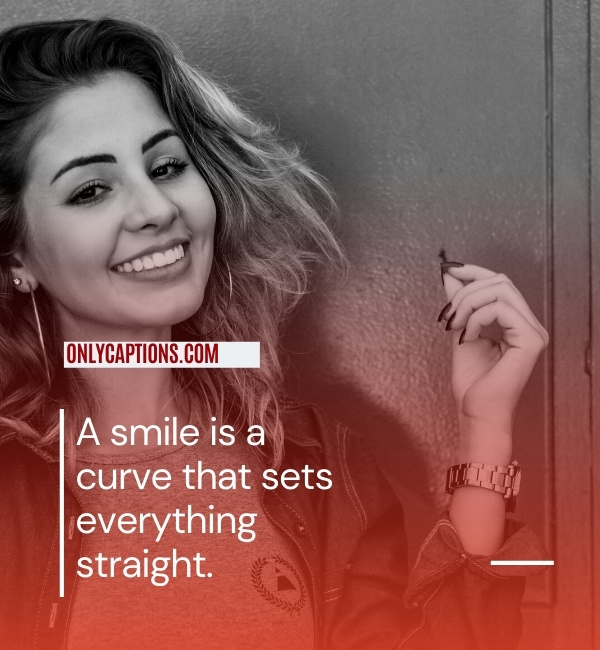 Soft Smile Captions For Instagram (2023) 