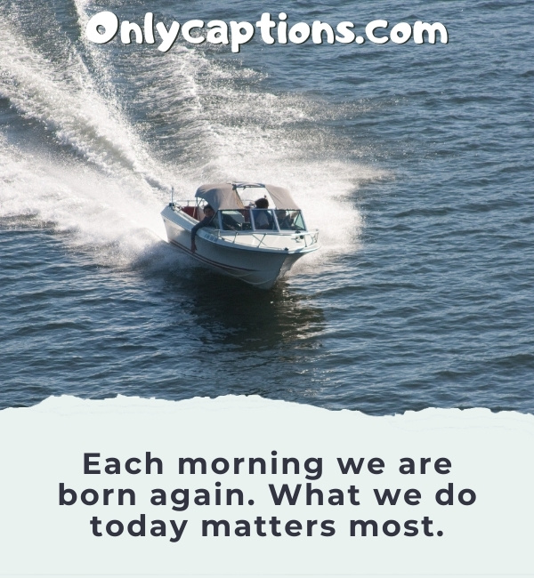 Boat Quotes Captions for Instagram (2023)