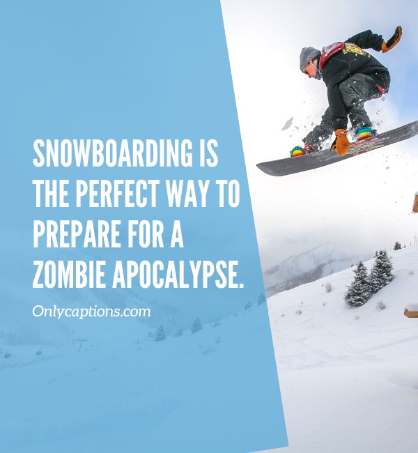 Clever Snowboarding Captions For Instagram (2023)