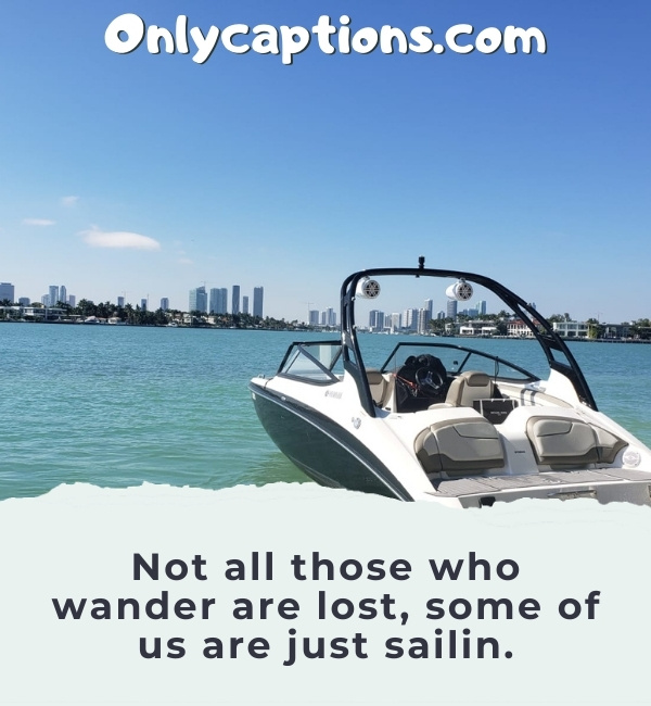 Funny Boat Captions for Instagram (2023)