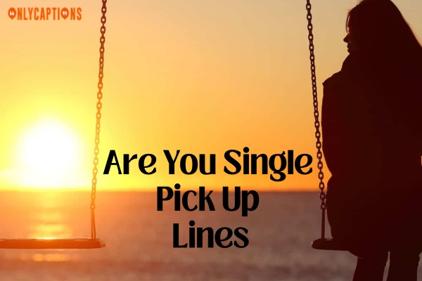 Are You Single Pick Up Lines (2023)