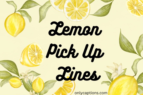 Lemon Pick Up Lines (2023)
