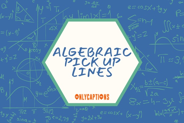 Algebraic Pick Up Lines (2023)