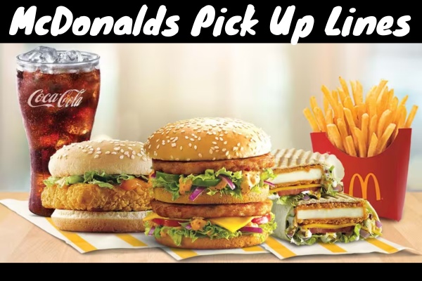 McDonalds Pick Up Lines (2023)