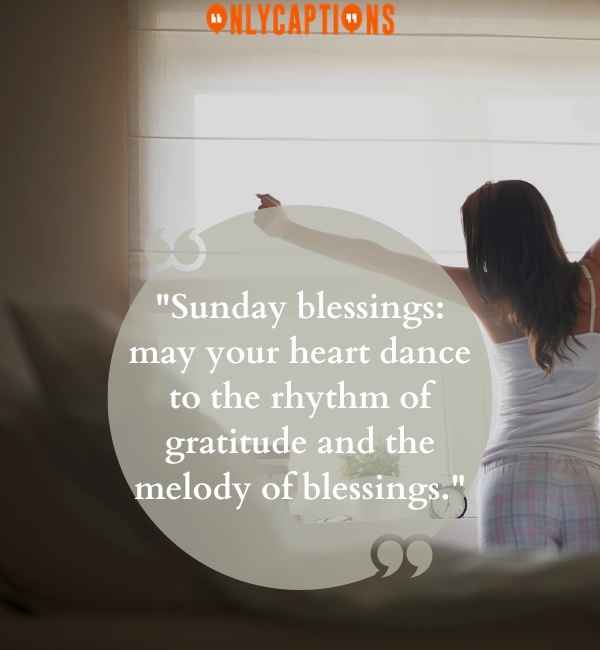 Grateful Heart Thankful Sunday Blessings Quotes 3-OnlyCaptions