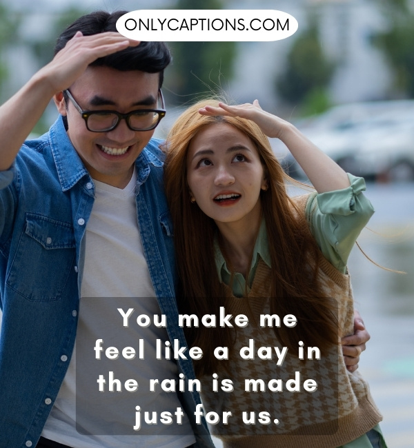Rain Pick Up Lines For Him (Guys)