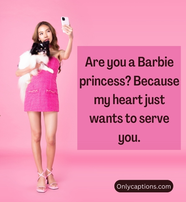 Cheesy Barbie Pick Up Lines (2024)