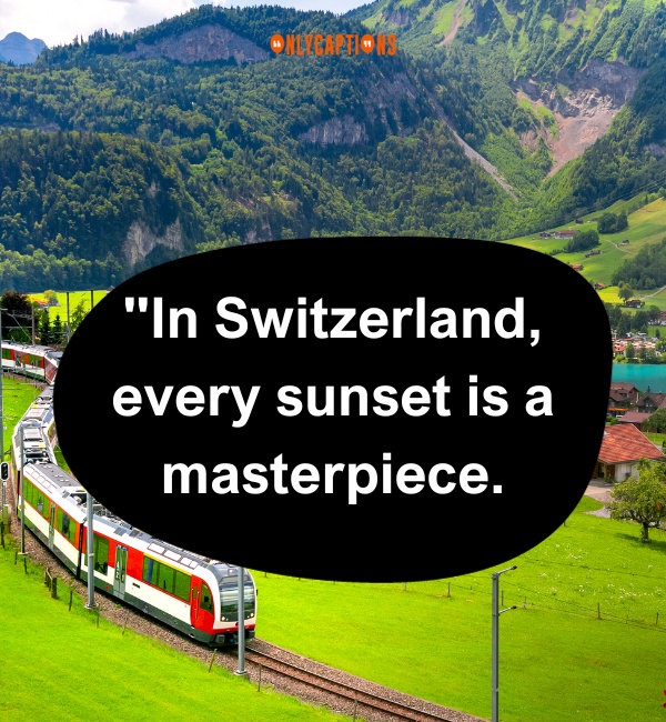 Quotes On Switzerland-OnlyCaptions