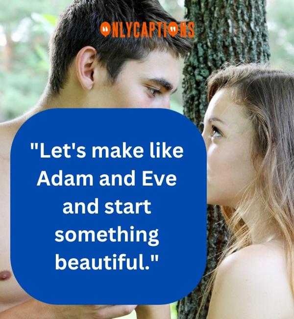 Adam and Eve Pick Up Lines 3-OnlyCaptions