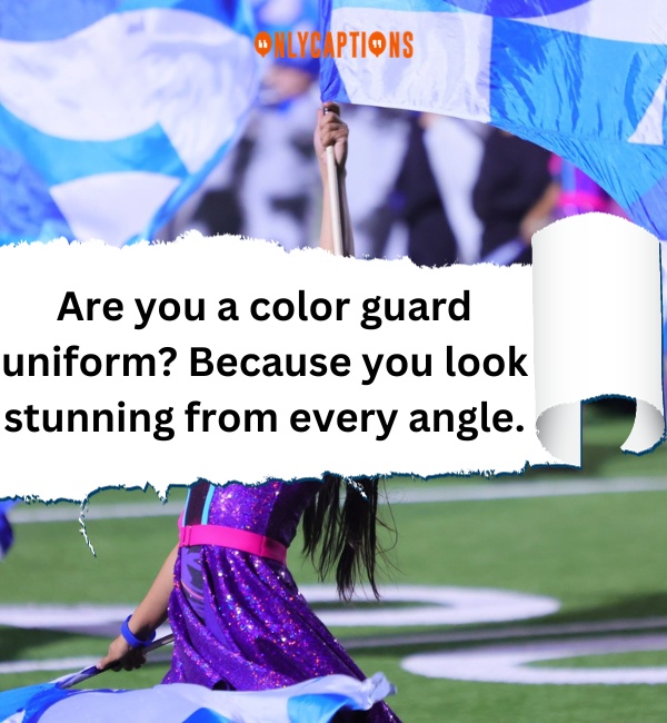 Color Guard Pick Up Lines 2-OnlyCaptions
