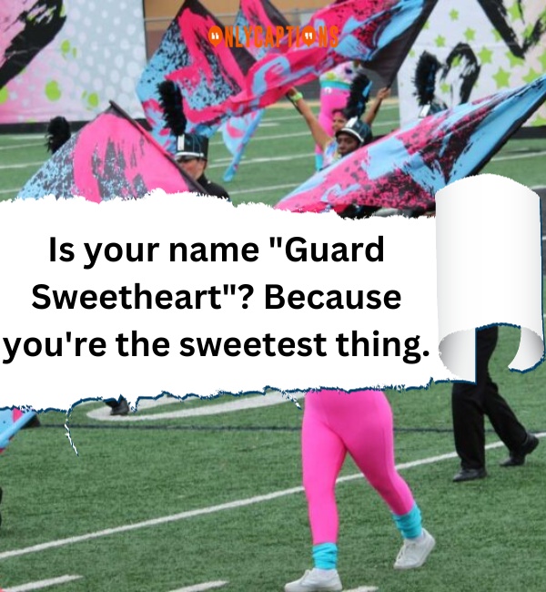 Color Guard Pick Up Lines-OnlyCaptions