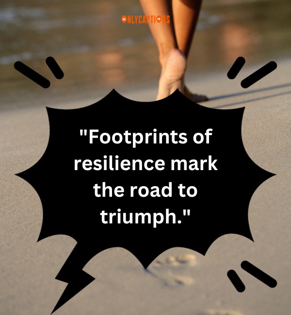 Footprints In Sand Quotes-OnlyCaptions