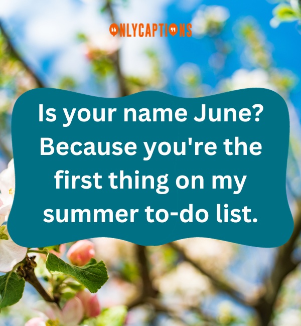 June Pick Up Lines-OnlyCaptions