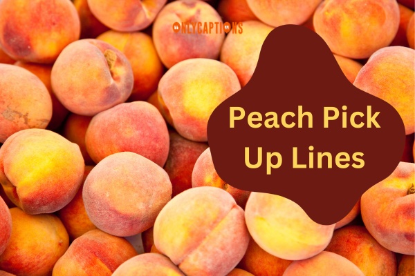 Peach Pick Up Lines (2024)