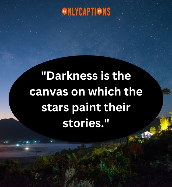 Quotes About Darkest Night-OnlyCaptions