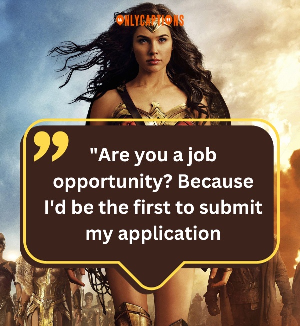 Wonder Woman Pick Up Lines-OnlyCaptions