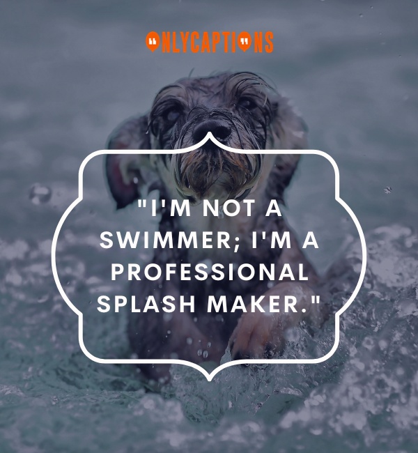 Funny Swimming Quotes 3-OnlyCaptions