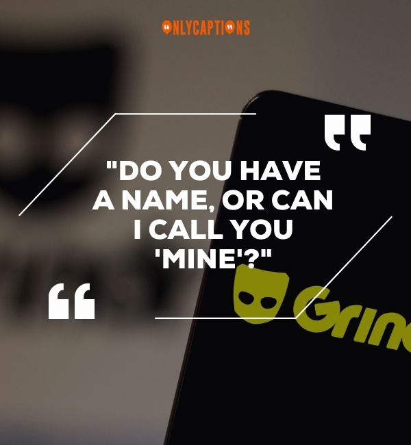 Grindr Pick Up Lines-OnlyCaptions