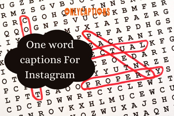 One word captions For Instagram 1-OnlyCaptions
