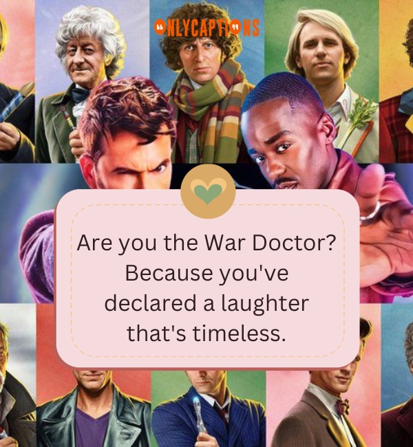 Pick Up Lines About Doctor Who 3-OnlyCaptions