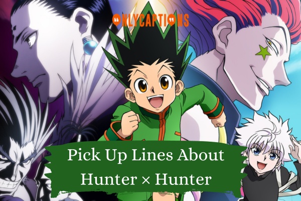 Pick Up Lines About Hunter × Hunter 1-OnlyCaptions