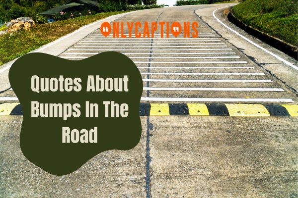Quotes About Bumps In The Road (2024)