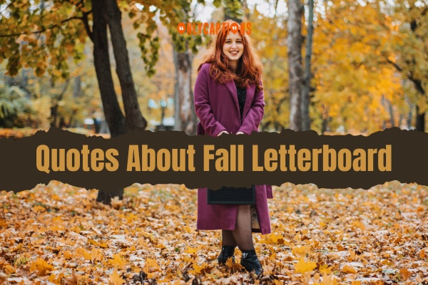 Quotes About Fall Letterboard (2024)