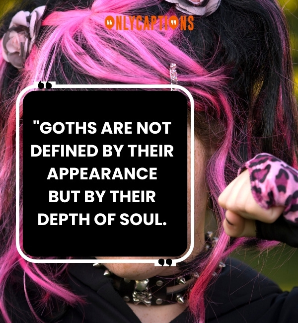 Quotes About Goths-OnlyCaptions