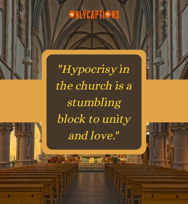 Quotes About Hypocrites In The Church 2-OnlyCaptions