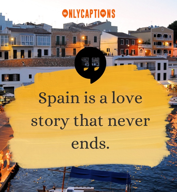 Quotes About Spain 3-OnlyCaptions
