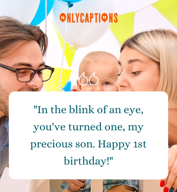 Quotes On The First Birthday Of Son 2-OnlyCaptions