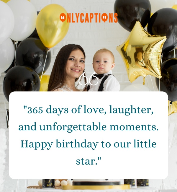 Quotes On The First Birthday Of Son 3-OnlyCaptions