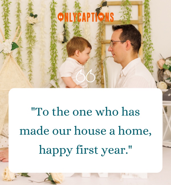 Quotes On The First Birthday Of Son-OnlyCaptions