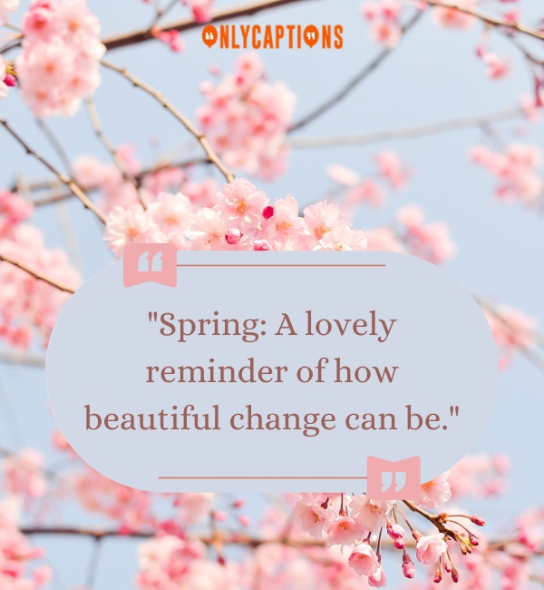 Spring Captions For Instagram-OnlyCaptions