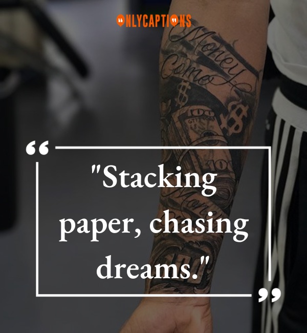 Tattoo Quotes About Money-OnlyCaptions
