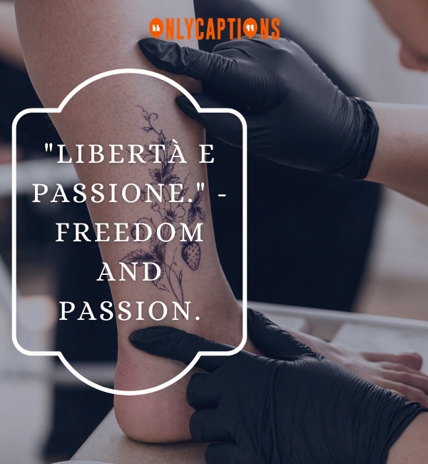 Tattoo Quotes In Italian-OnlyCaptions